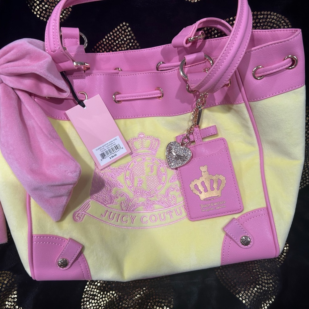 Juicy Couture Pink and Yellow Daydreamer